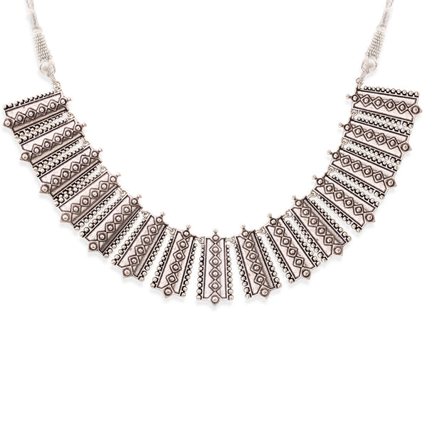 Rava Ball Oxidized Boho Statement Necklace – VOYLLA