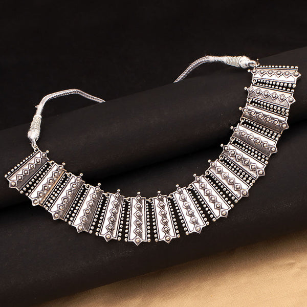 Rava Ball Oxidized Boho Statement Necklace – VOYLLA