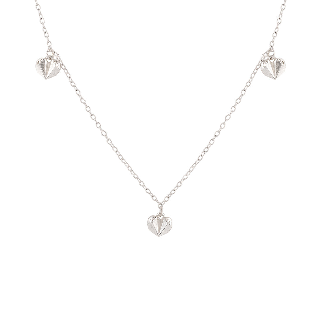 Mask Chains Crystal Heart Chain
