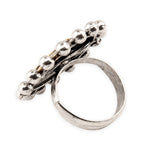 Gullak Numeric Print Statement Ring