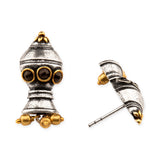 Gullak Antique Ghungroo Drop Earrings