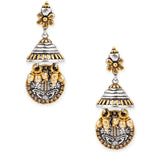 Gullak Antique Jhumka Style Earrings
