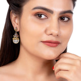 Gullak Antique Jhumka Style Earrings