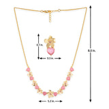 Love Paradise Floral Gem Necklace Set