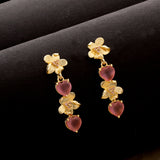 Love Paradise Flower Drop Earrings