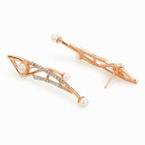 Voylla Rose Gold-Plated Earrings