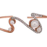 Pearly Whites Rose Gold Bracelet