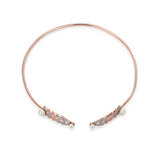 Rose Gold Plated Brass Necklace