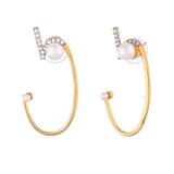 Voylla Gold-Plated Brass Earrings