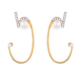 Voylla Gold-Plated Brass Earrings
