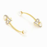 Voylla Gold Plated Brass Earrings