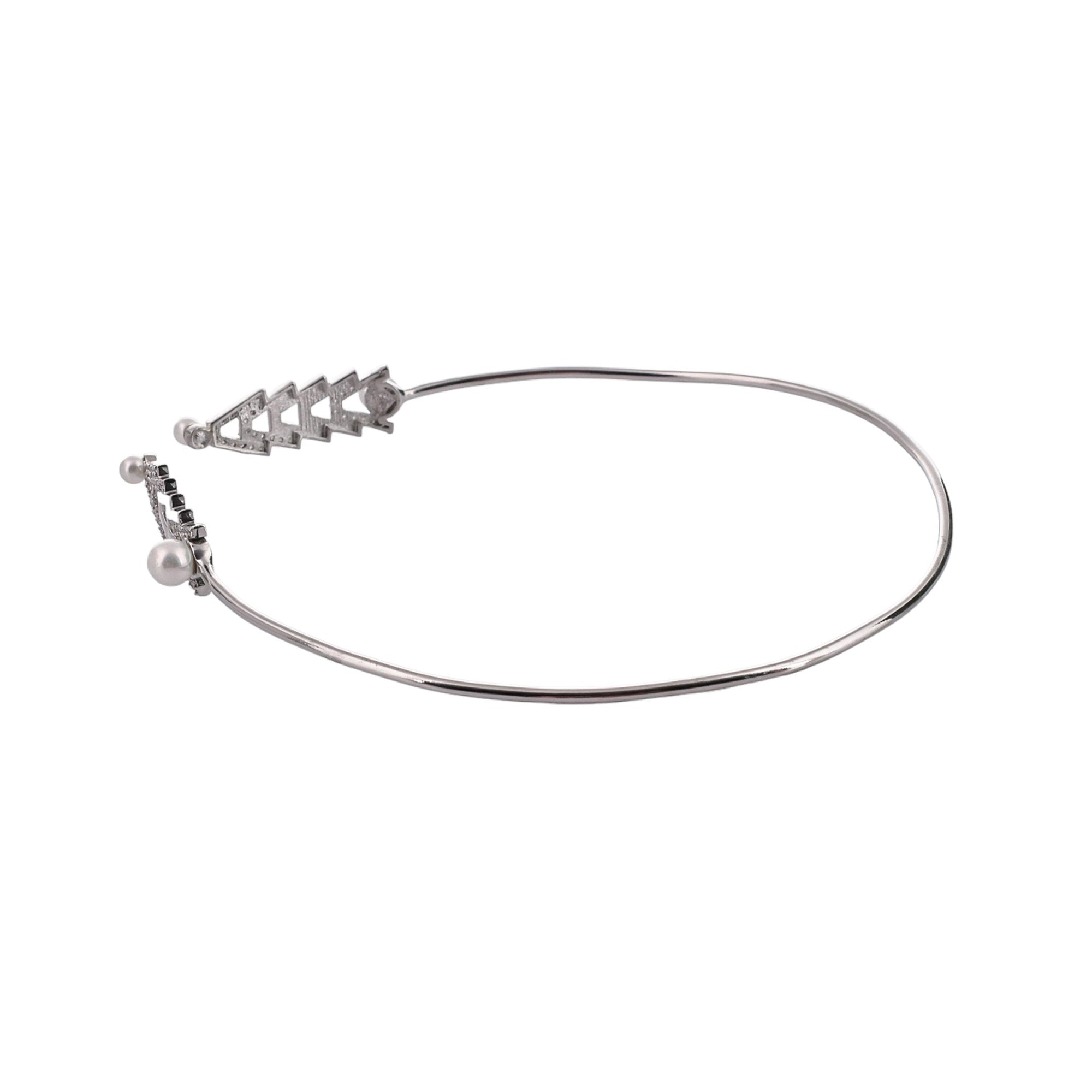 Voylla Silver-Plated Brass Necklace