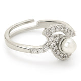 Voylla Silver-Plated Brass Ring