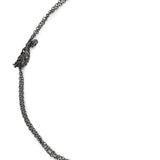 Benzene Black Rhodium Enamelled Necklace