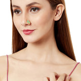 Indie Collectibles Beautiful Green Enamelled Nose Pin