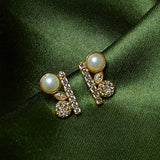 Adorable Pair Of Pearl Earrings