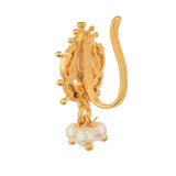 Apsara Dainty Gold Plated Nose Ring