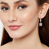 Rose Gold Plated Pearl Beaded Earrings