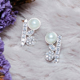 Elegant Pearly Whites Earrings