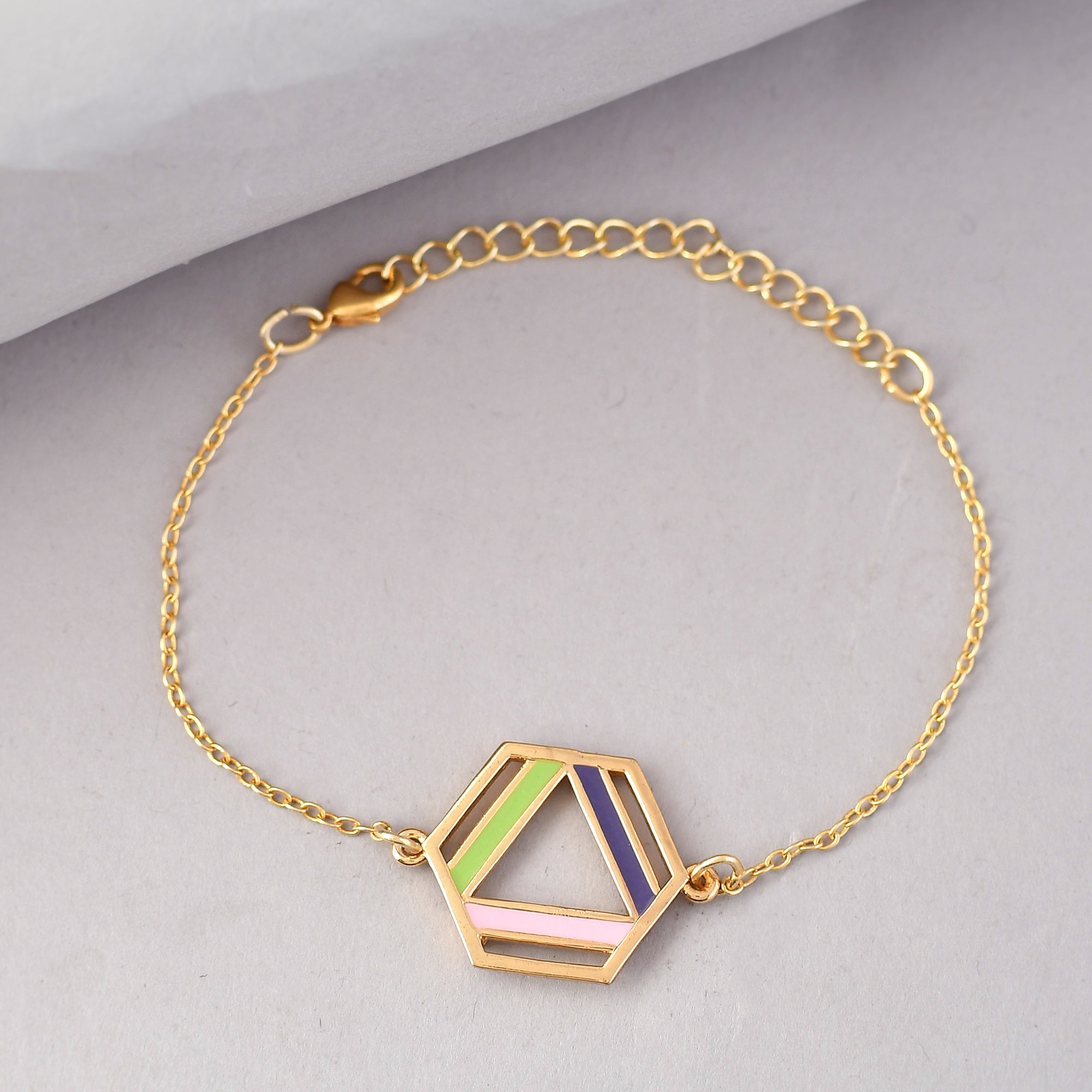 Benzene Enameled Quirky Bracelet – VOYLLA