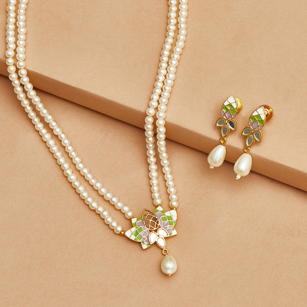 Pearl Jewelry Chandrani Pearls Pendant Set Chandrani Pearls Jewellery