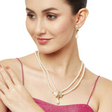 Festive Hues Pearl Multi Colour Jewellery Set
