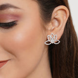 Sparkling Essentials Interlocked Marquise Earrings
