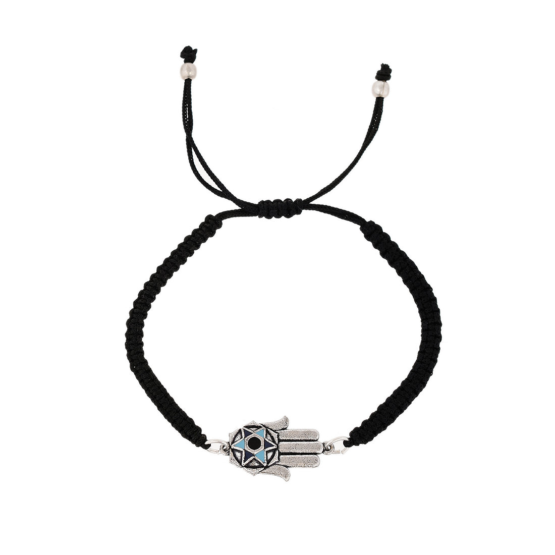 Trendy  Stylish Hamsa Blue Evil Eye Bracelet for Girls  Women Adjustable  Comfortable Tradition Lucky
