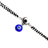 Evil Eye Double Chain Hanging Bracelet