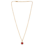 Sparkling Essentials Red Round Cut Cluster Setting CZ Box Set