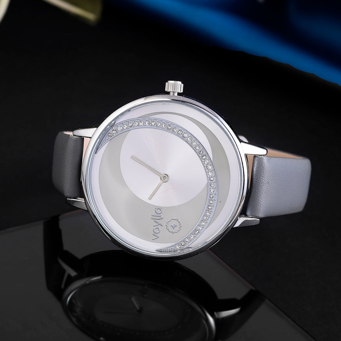 Voylla Silver Dial Analog Watch - Main Image