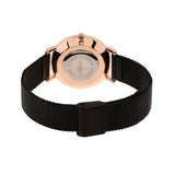 Voylla Studded Black Dial Watch