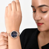 Voylla Royal Blue Dial Watch