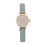Voylla Turquoise Floral Motif Dial Watch