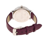 Voylla Studded Purple Dial Watch