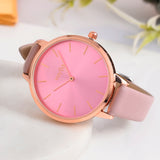 Voylla Purple Dial Rose Gold Plated Watch