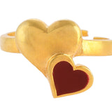 Bonded Hearts Ring