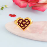 Hearts in Heart Ring