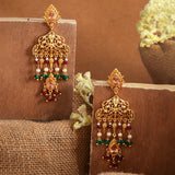 Abharan Lightly Embellished Filigree Earrings