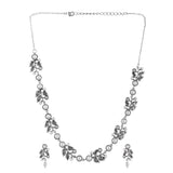 Fresh Fern Blossom Necklace Set