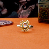 Veerangana Pearls and Kundan Statement Ring