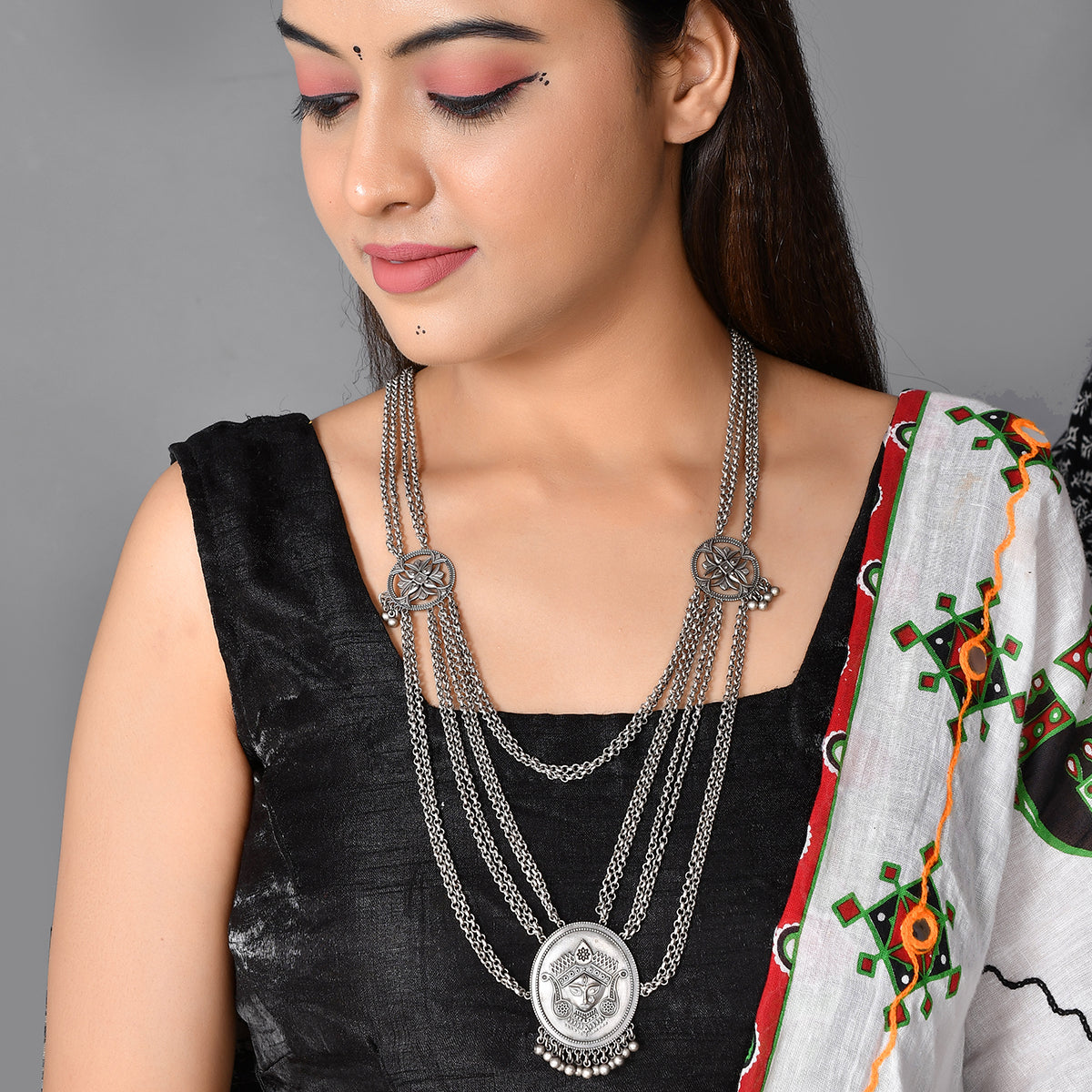 Night Sky Double Layered Necklace – Vayu Devi