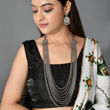 Nrityotsava Aisha Ghungroo Long Necklace Set