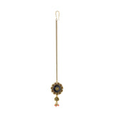 Arabian Nights Antique Gold Round Brass Jewellery Set