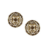 Arabian Nights Brass Earrings