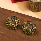 Arabian Nights Brass Earrings