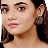 Arabian Nights Brass Earrings