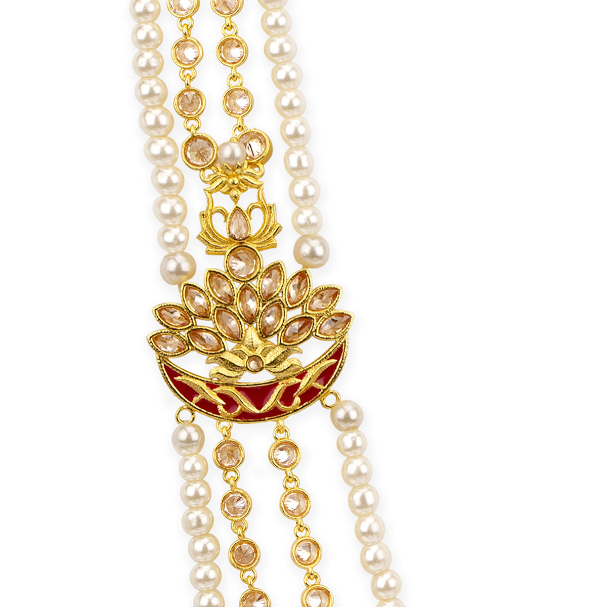 Apsara Groom Royal Pearl Necklace