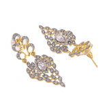 Peacock Regal Gold Necklace Set