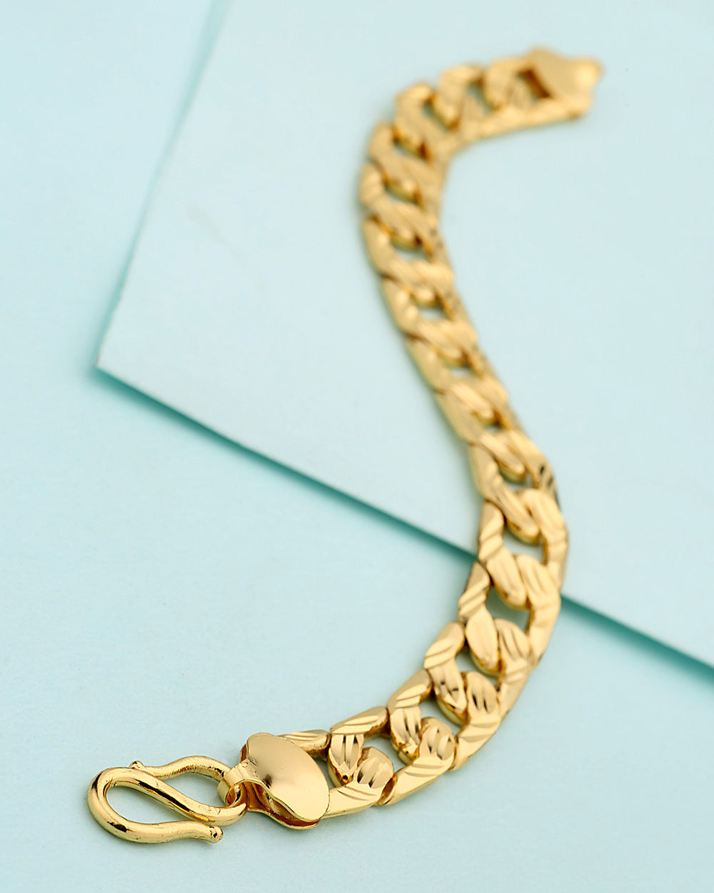 Gold Plated Bracelet For Men's – VOYLLA